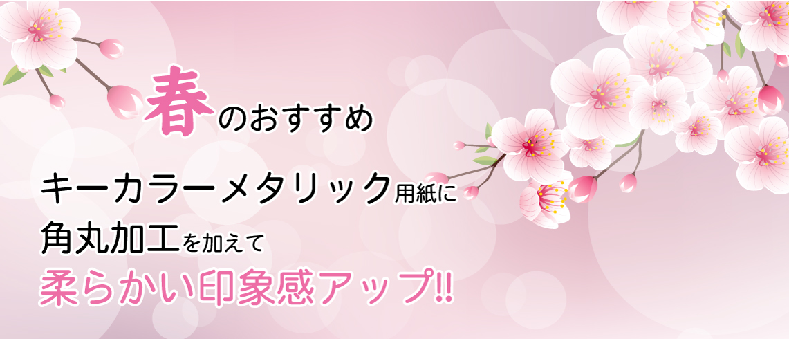 春のおすすめ